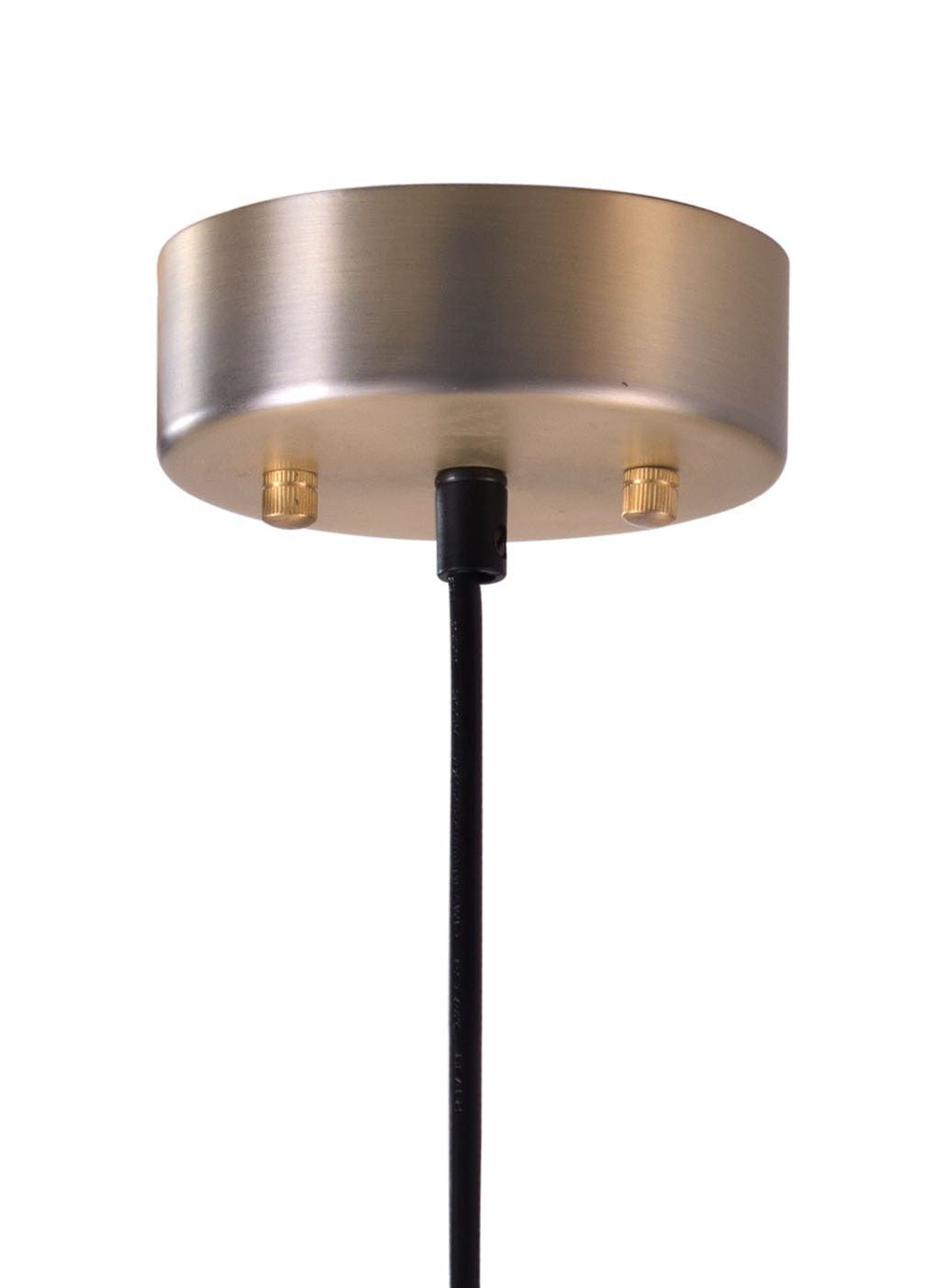 Gold Deco Cylinder Ceiling Lamp