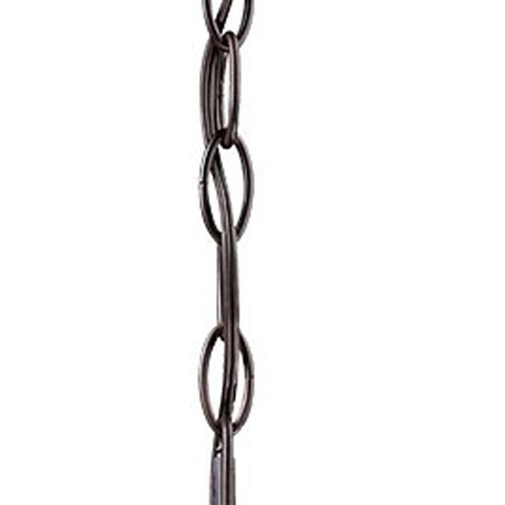 Black Lantern Seeded Metal Dimmable Chandelier With Clear Shades