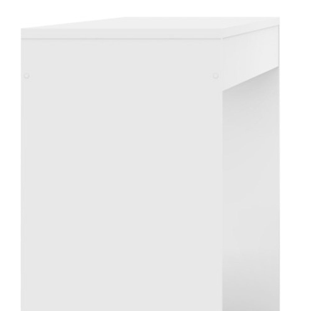 Set of Three 43" White Coffee Table