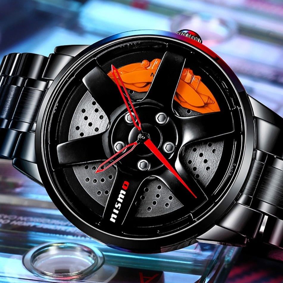 GTR Nismo 3D Wheel Rim Watch - 99fab 