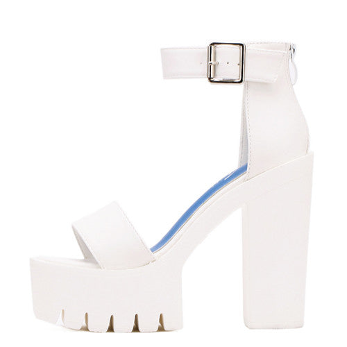 Thick Heels Casual Sandals - women shoes - 99fab.com