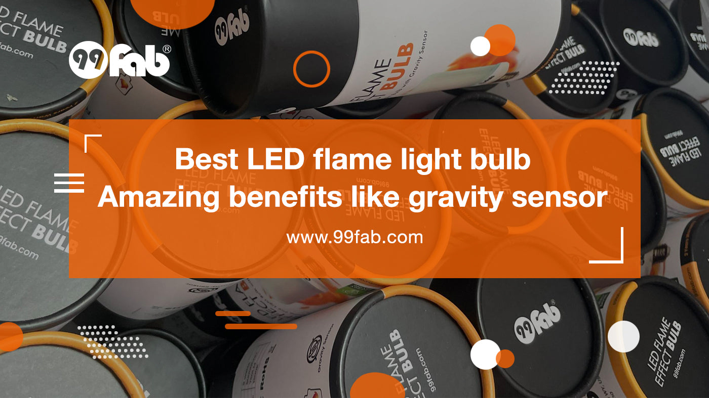 Best LED flame light bulb - Amazing benefits like gravity sensor