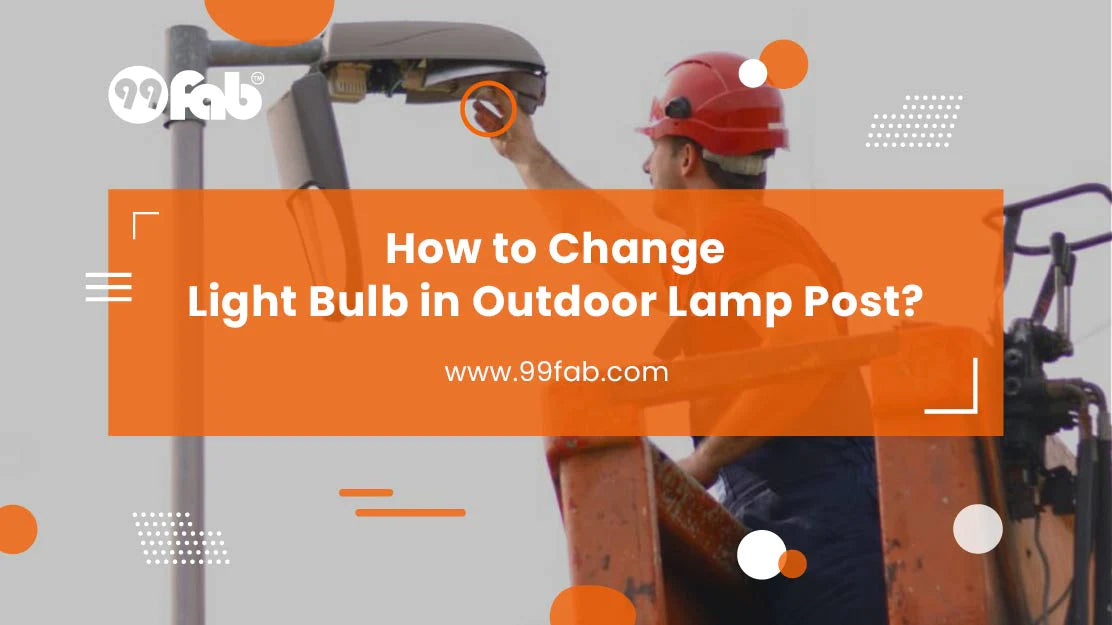 How to Change Light Bulb in Outdoor Lamp Post?