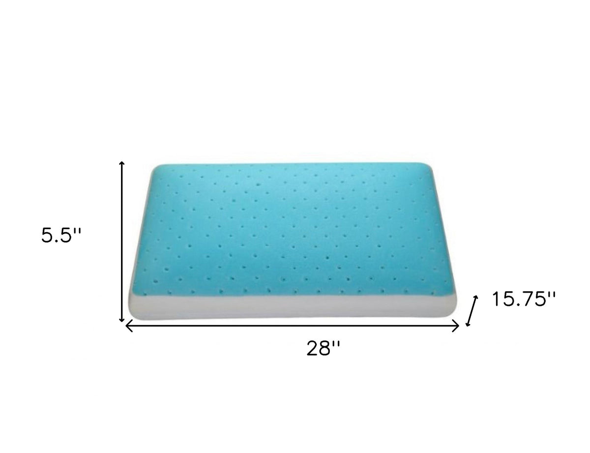 Cooling Gel Memory Foam Queen Size Bed Pillow