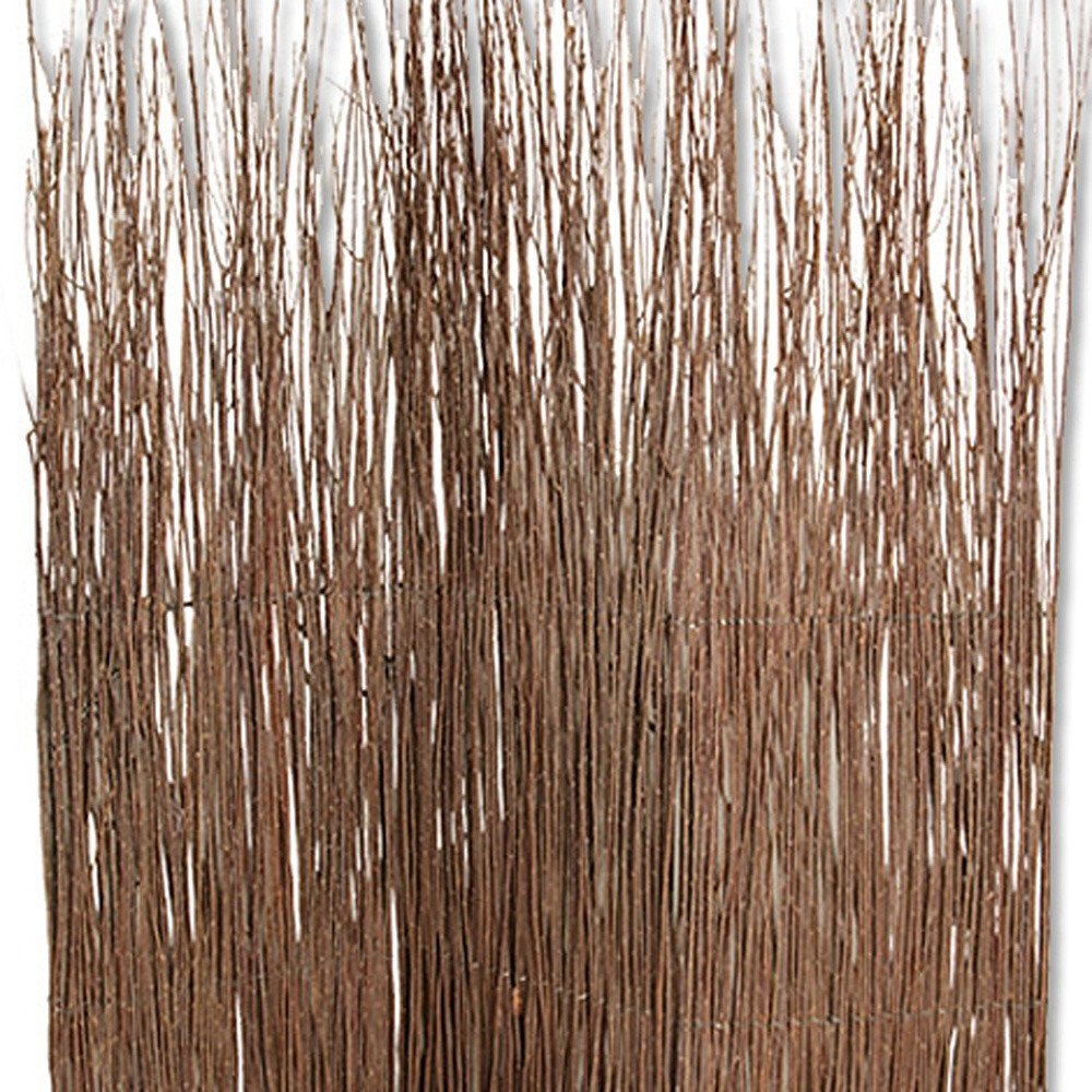 63" X 84" Brown Willow Adirondack  Screen