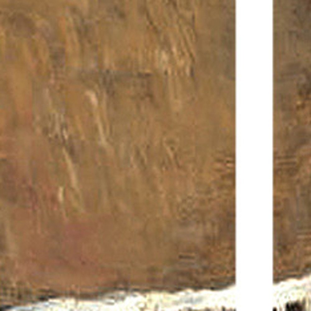 48 X 72 Multi Color Wood Canvas Seaside Town Slate  Screen