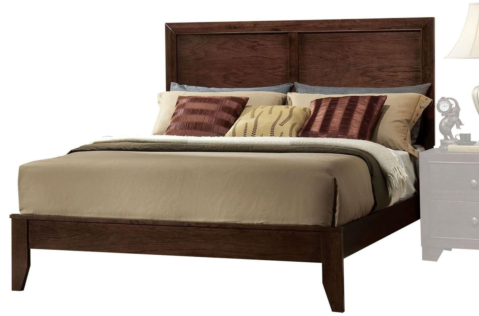 Queen Espresso Bed