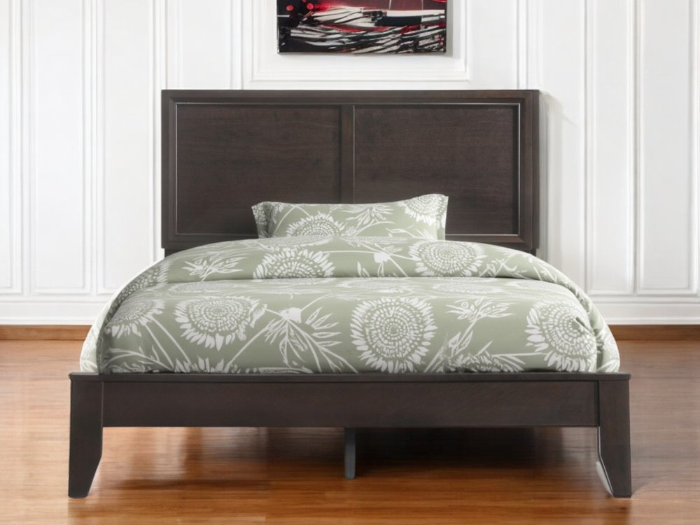 Espresso King Bed Frame