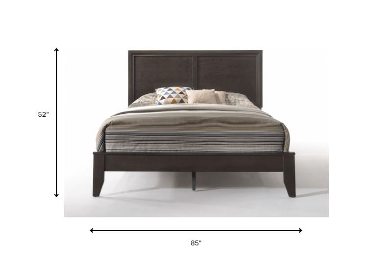 Queen Espresso Bed