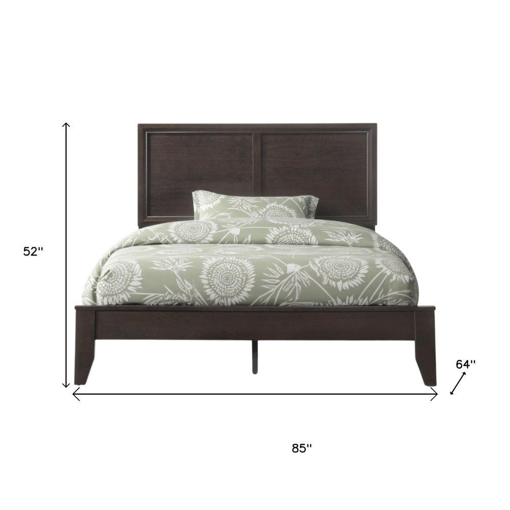 Espresso King Bed Frame