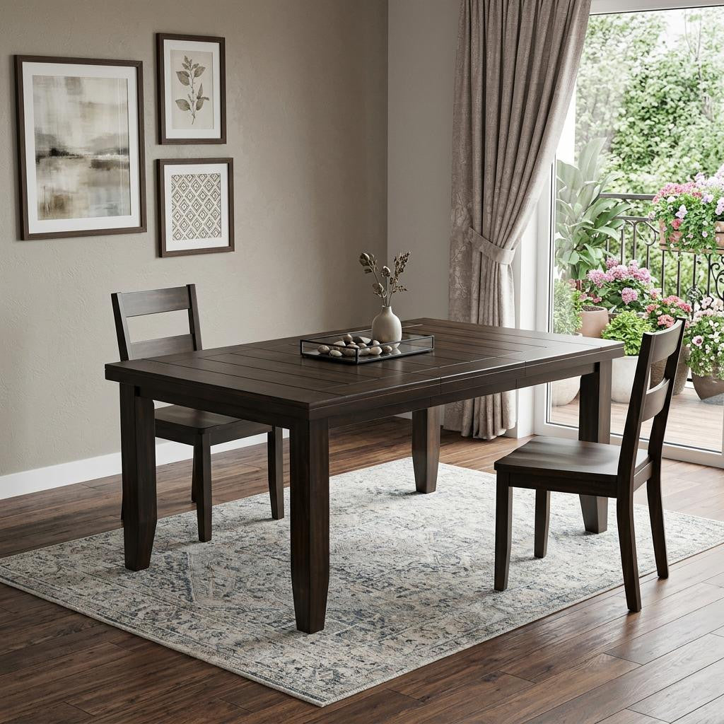 42" Espresso Dining Table
