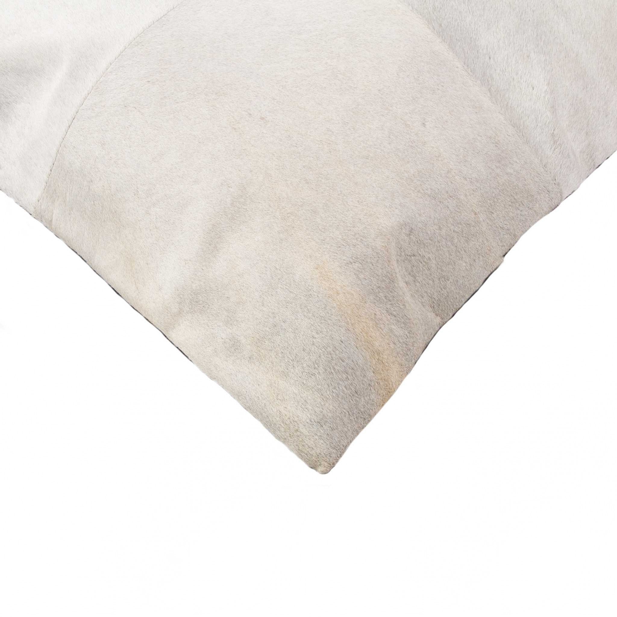 18" X 18" X 5" Off White Quattro  Pillow
