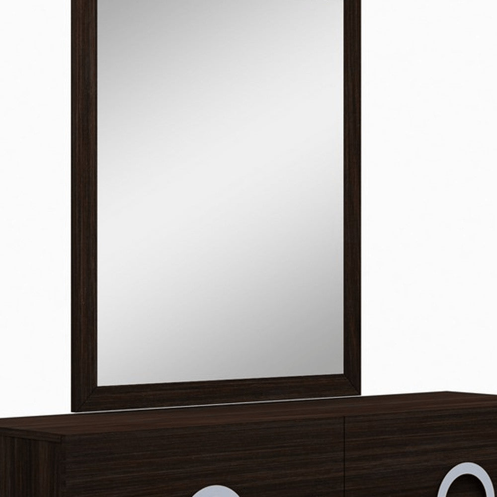 31" Refined Wenge High Gloss Dresser