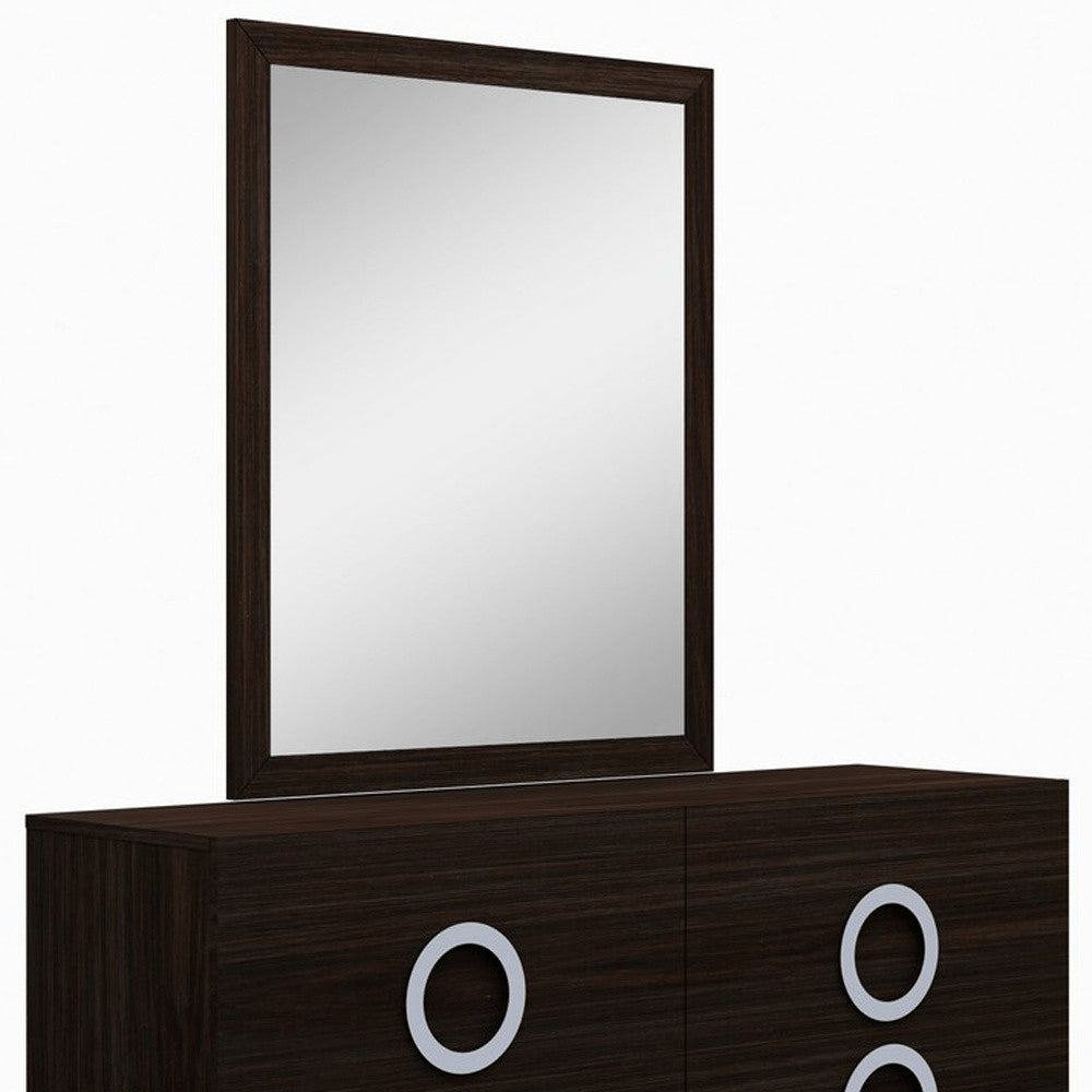 31" Refined Wenge High Gloss Dresser