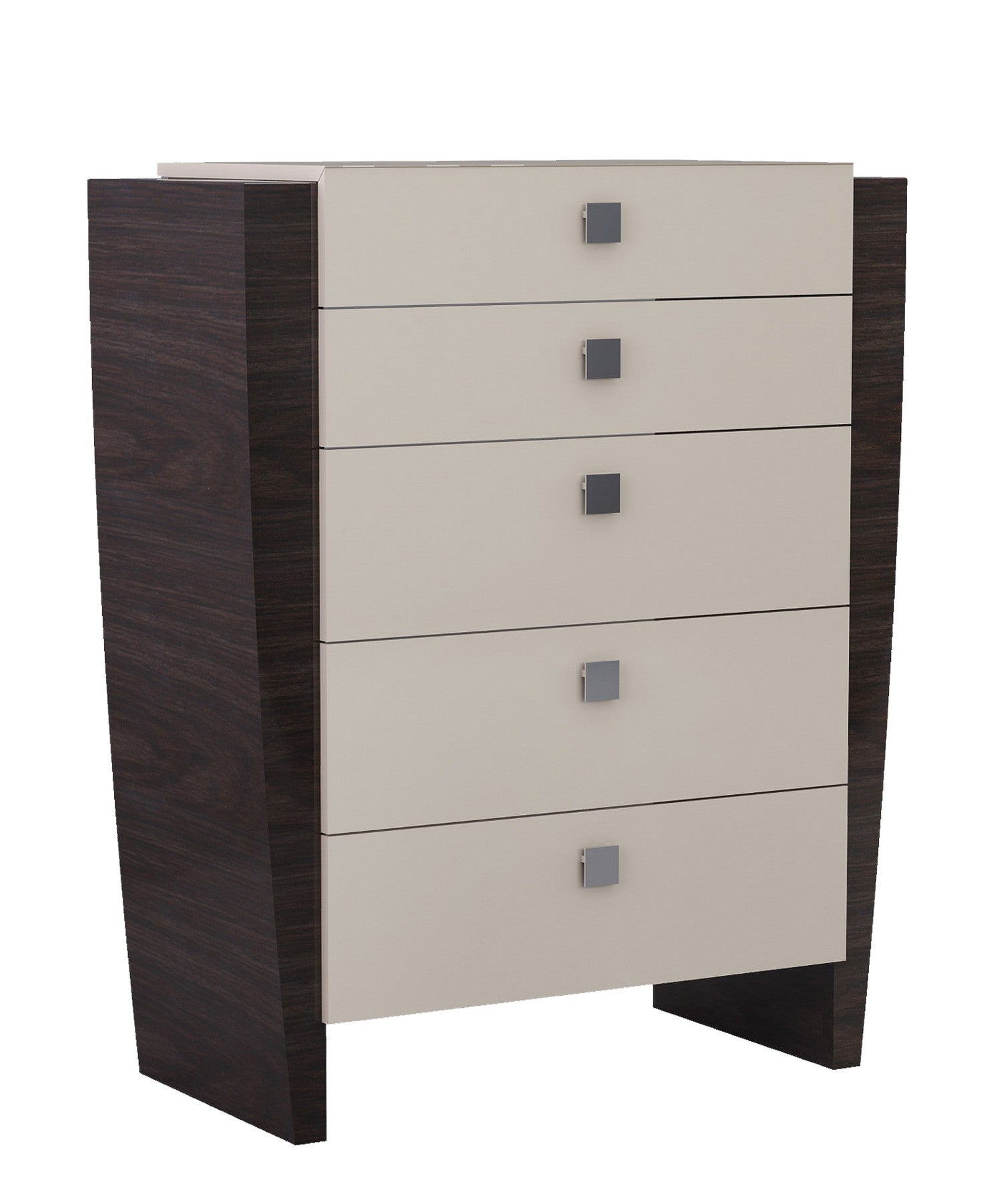 39" Beige Five Drawer