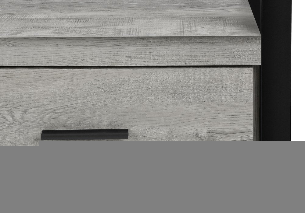 59" Black Cabinet Enclosed Storage TV Stand