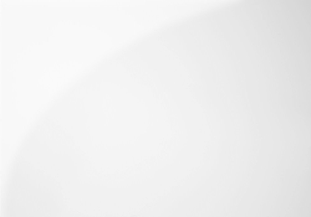 59" White And Clear Glass and Wood Four Tier Etagere Bookcase