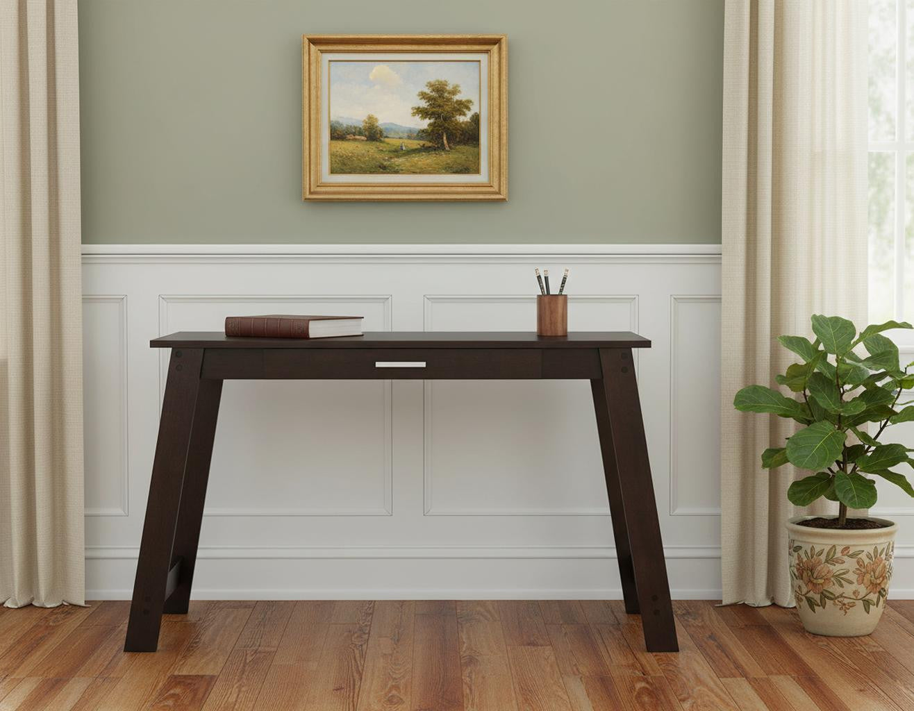 42" Brown Computer Desk