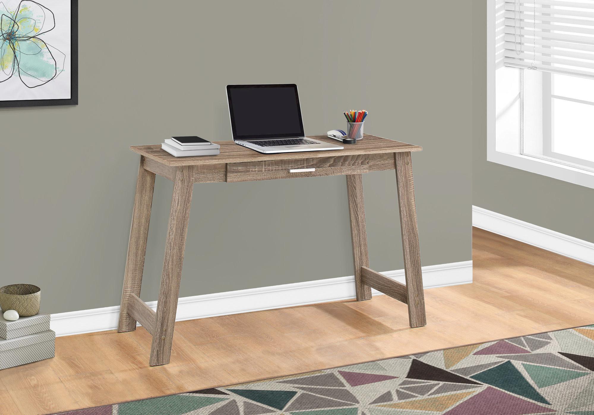 42" Taupe Computer Desk