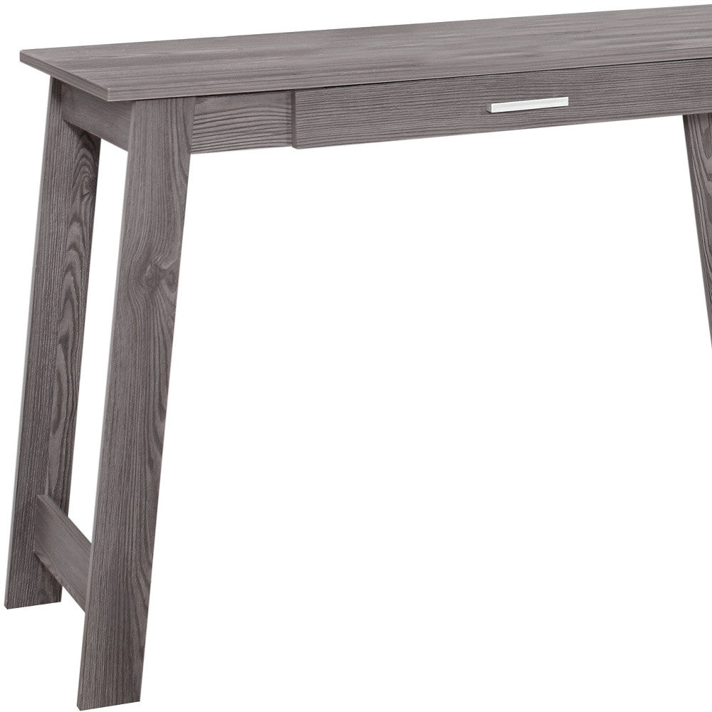 42" Gray Computer Desk
