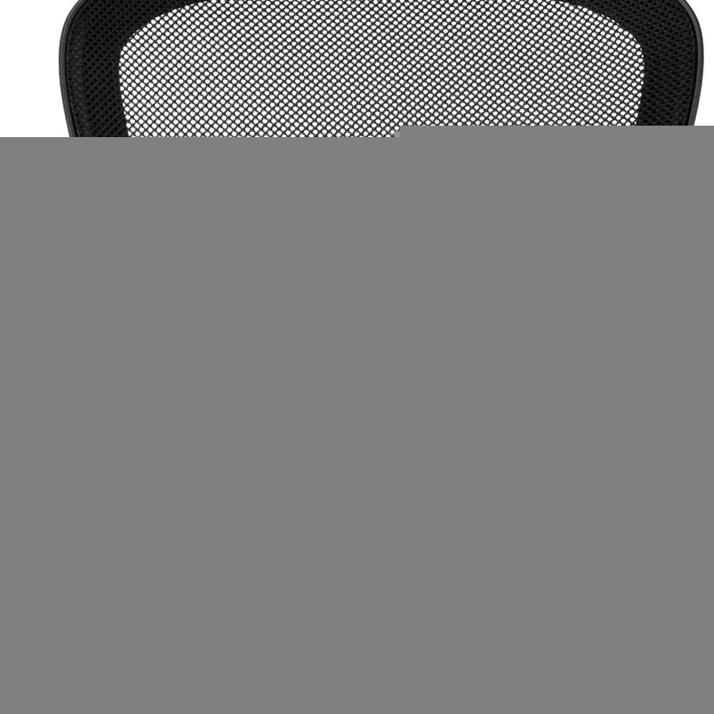 Black Adjustable Height Swivel Rolling Office Chair