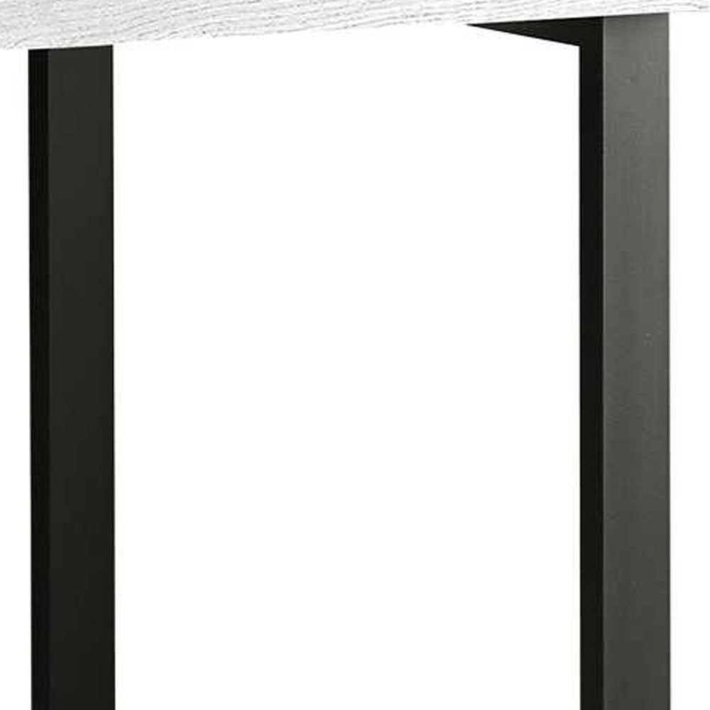 24" Taupe and Black Computer Desk With Three Drawers