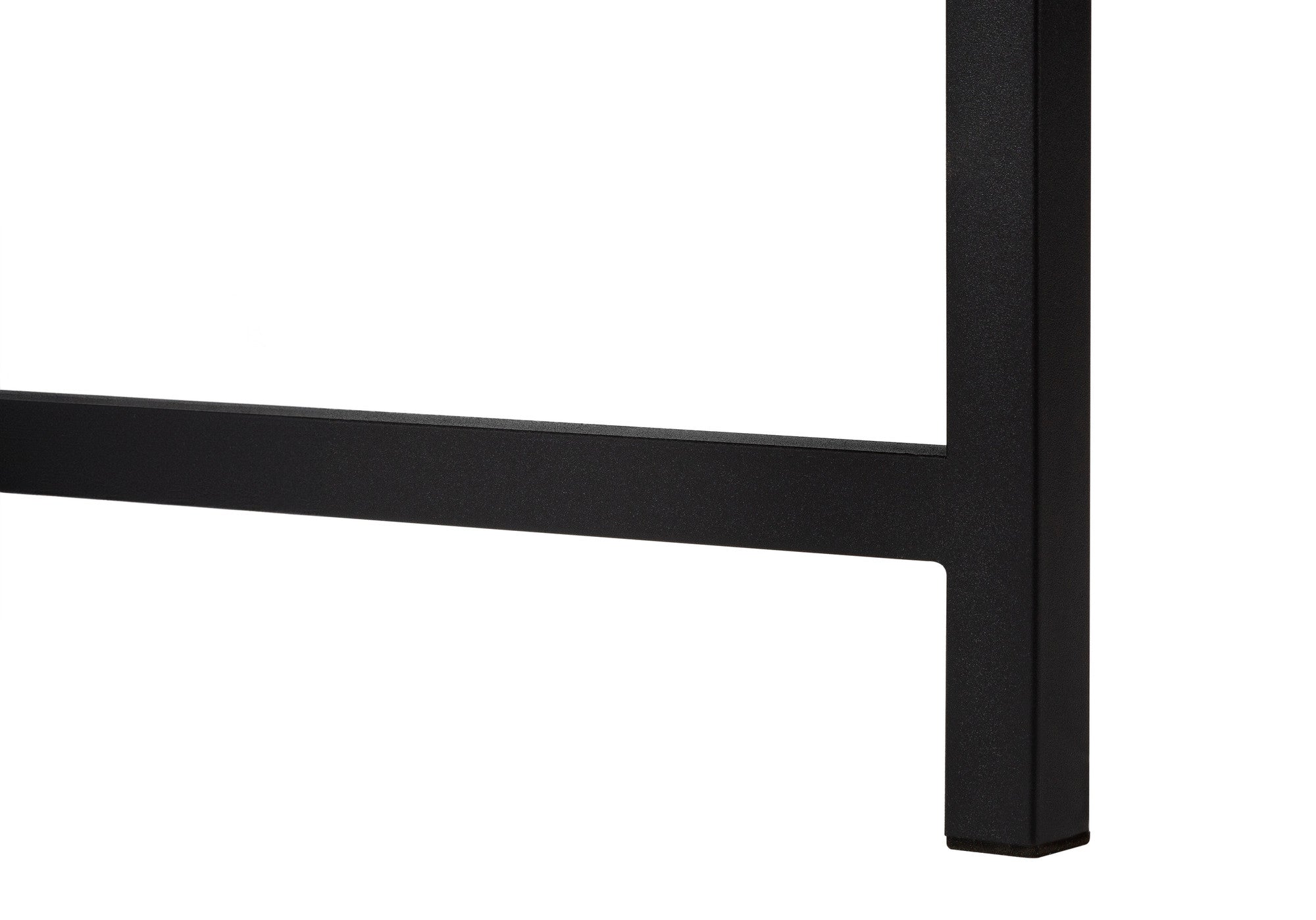 47" Brown and Black Computer Desk With Two Drawers