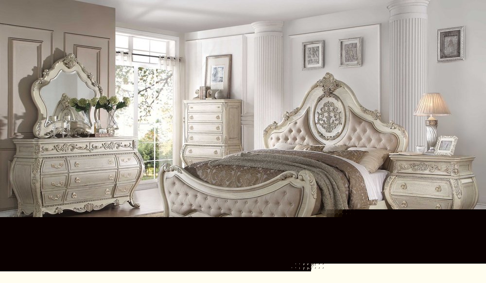 24" Platinum Two Drawers Nightstand