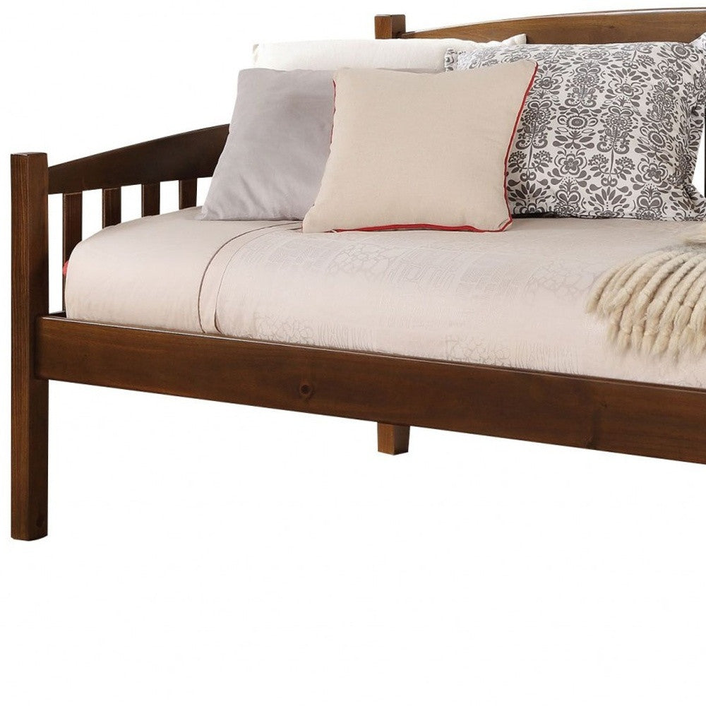 42" X 80" X 37" Antique Oak Wood Daybed