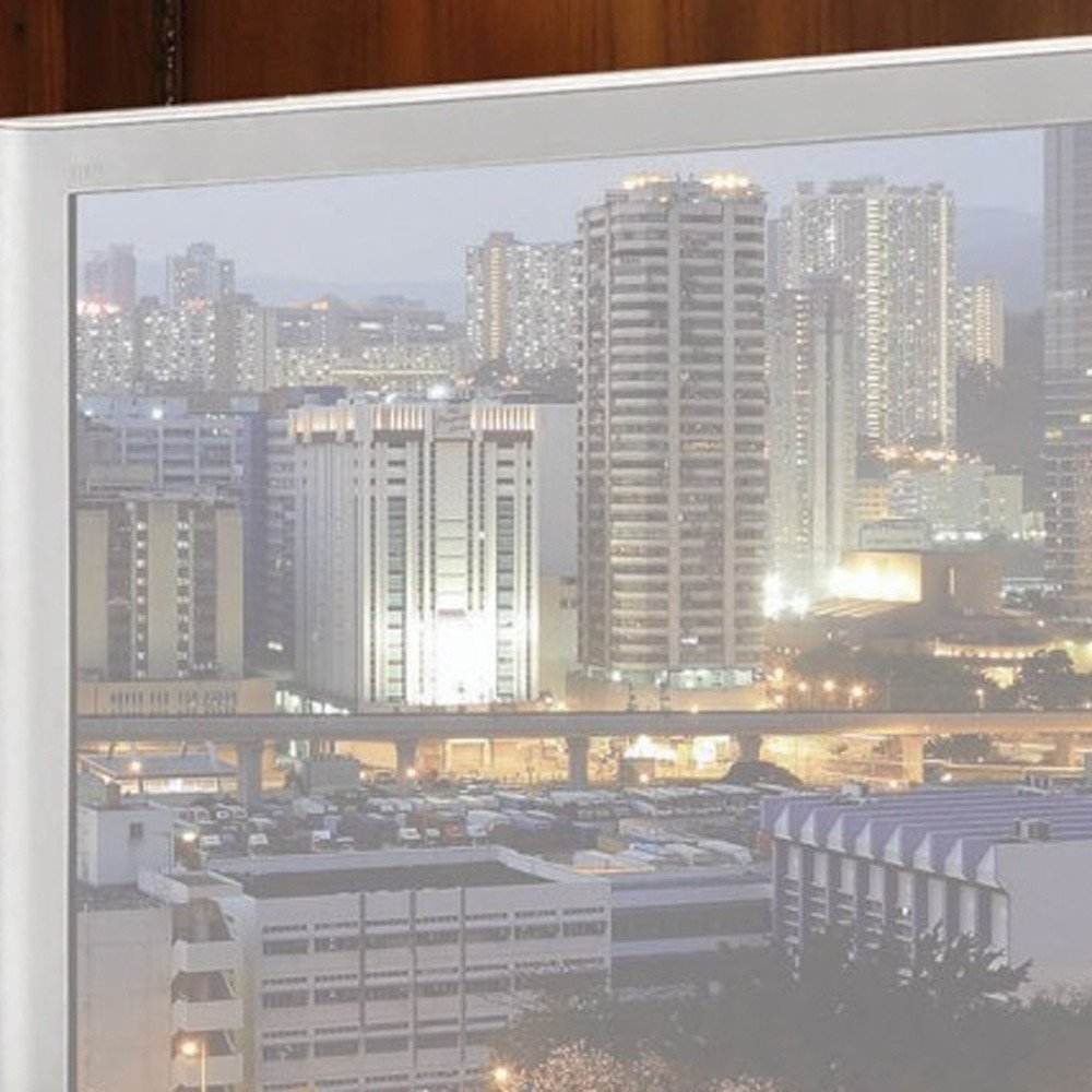 118" Dark Brown Solid Wood Floating Mount Entertainment Center