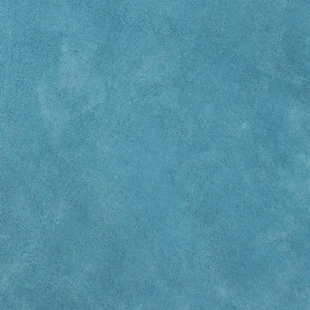 8' Blue Hand Woven Round Rug