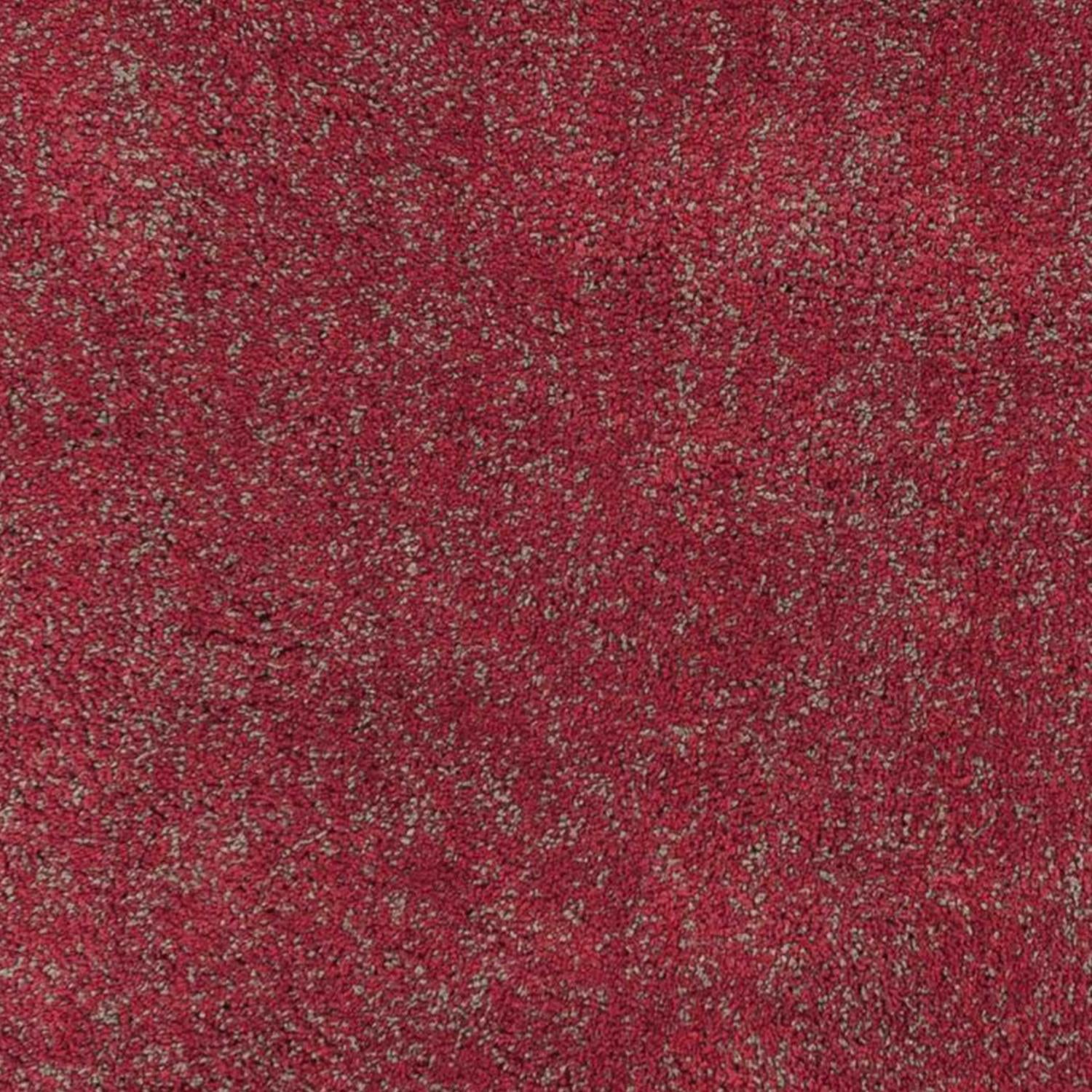 8' Red Hand Woven Round Rug