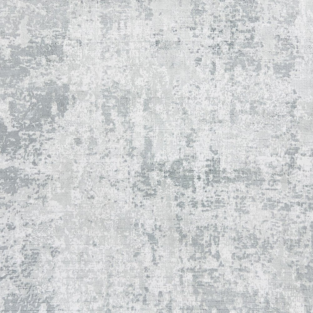 5' X 7' Dark Gray And Light Gray Abstract Hand Loomed Area Rug