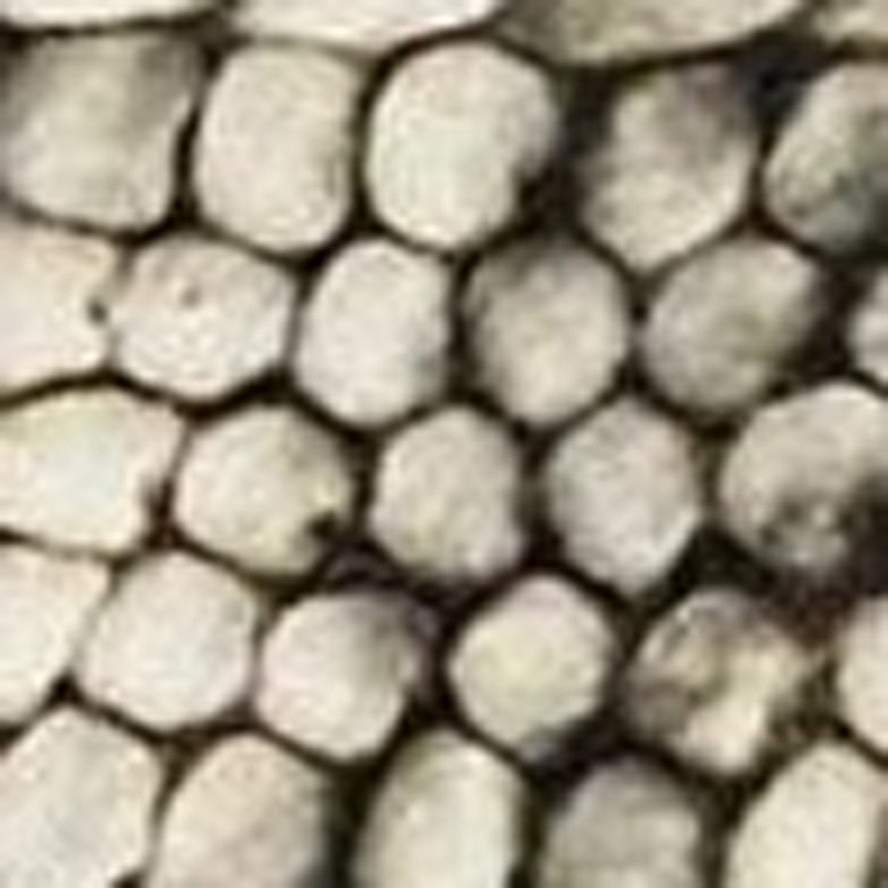 9' X 13' Wool Striped Hand Woven Area Rug