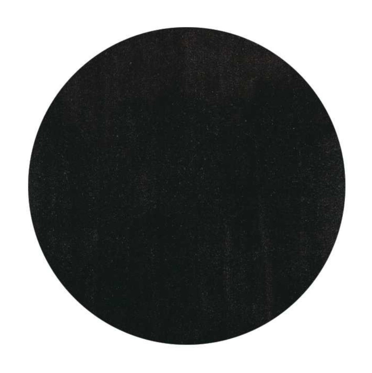 6' Espresso Shag Hand Woven Round Rug