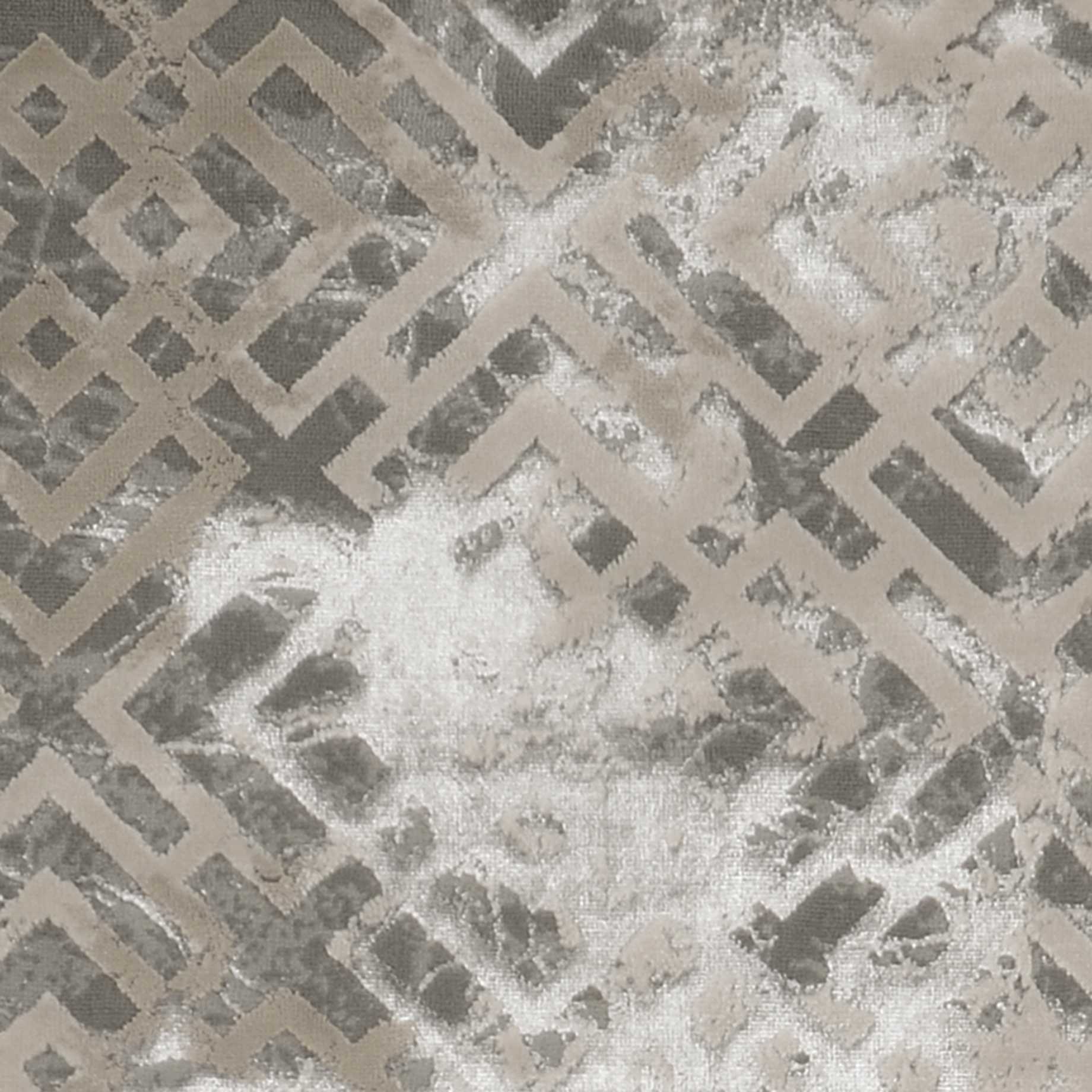 3' X 5' Sand And Light Blue Geometric Distressed Area Rug
