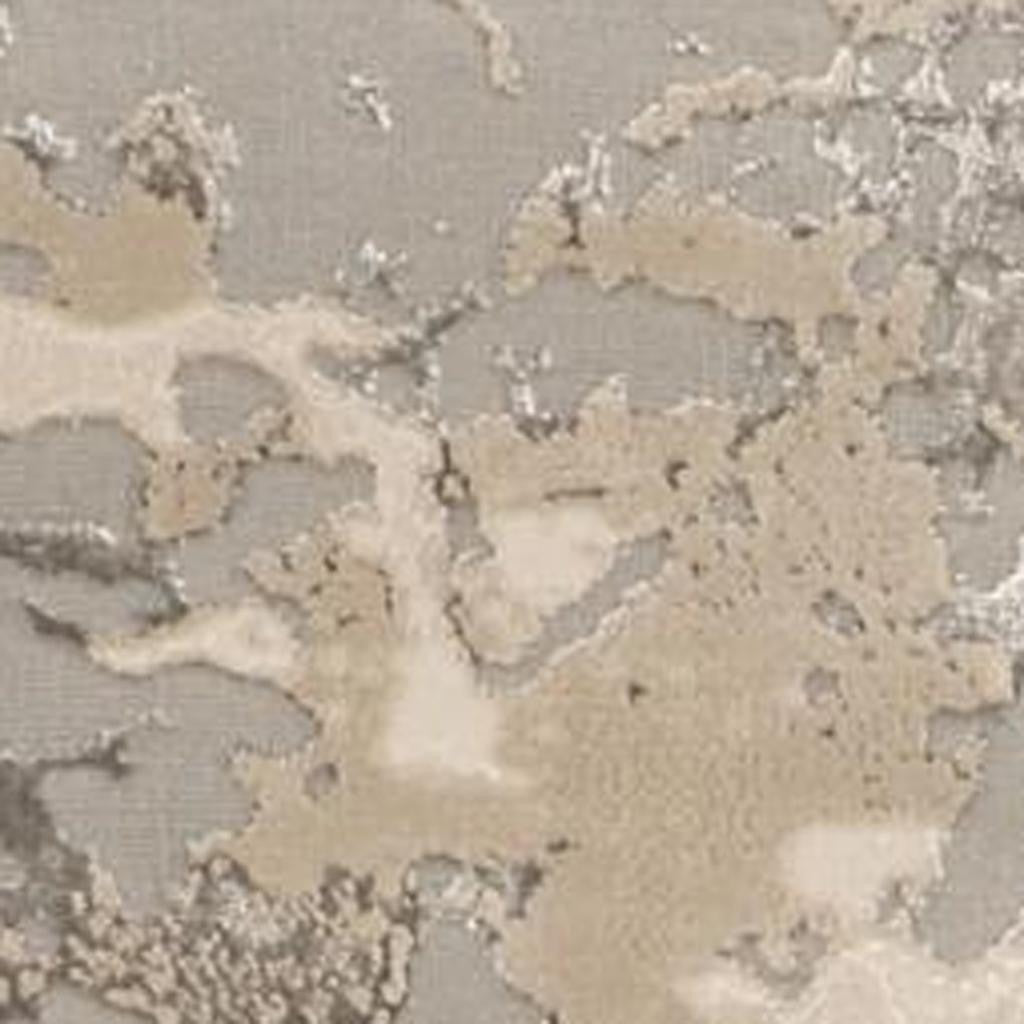 7' X 10' Sand Gray And Beige Abstract Area Rug