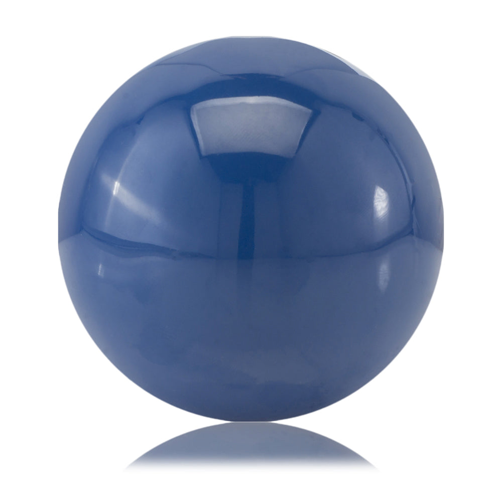 Classic 3" Blue Enameled Aluminum Decorative Sphere