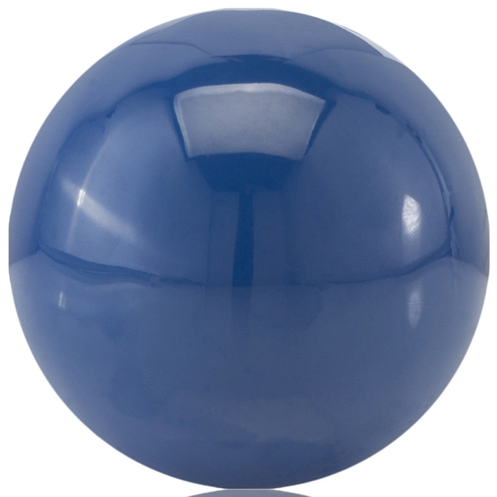 Classic 3" Blue Enameled Aluminum Decorative Sphere