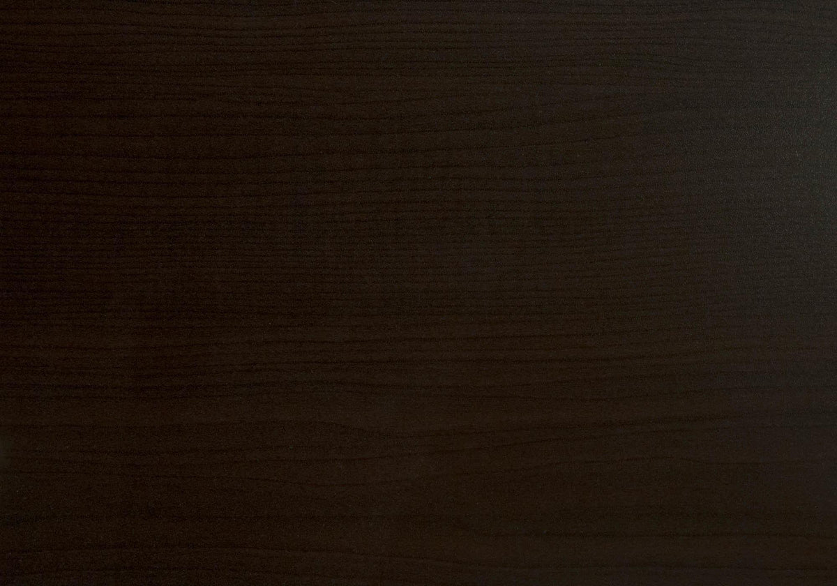 49" Dark Brown and Black Computer Desk