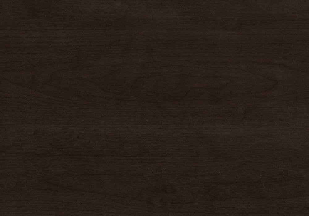 36" Espresso Wood Adjustable Three Tier Bookcase