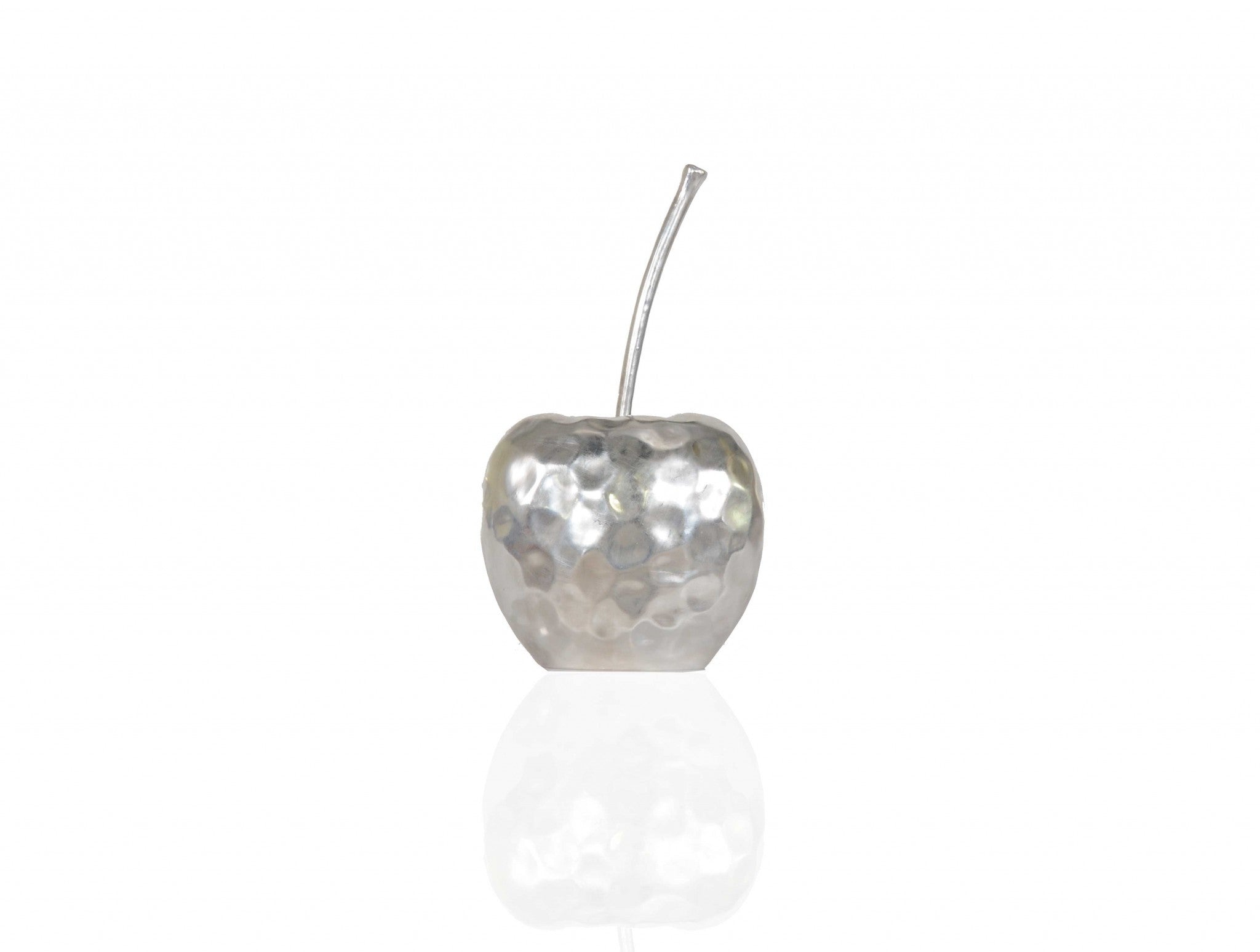 Delicious Hammered Finish Apple Statue