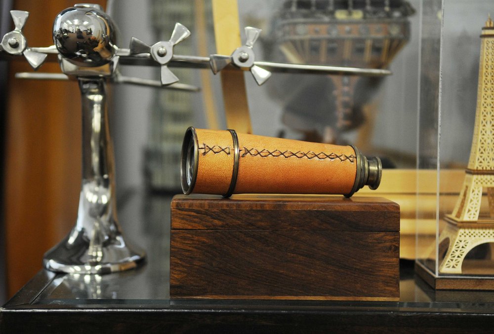 2" Brass Metal Hand Painted Figurine Tabletop Sculpture