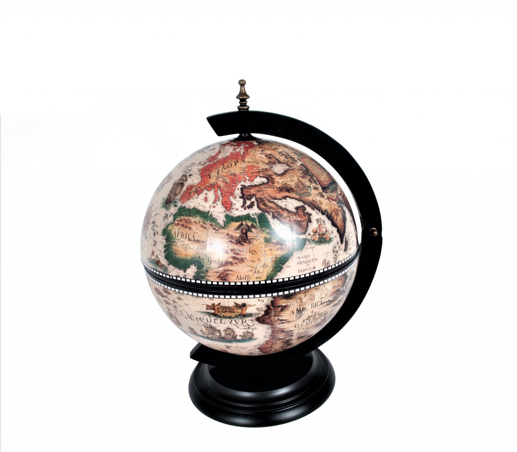 13" X 13" X 20" White Globe 13 Inches With Chess Holder