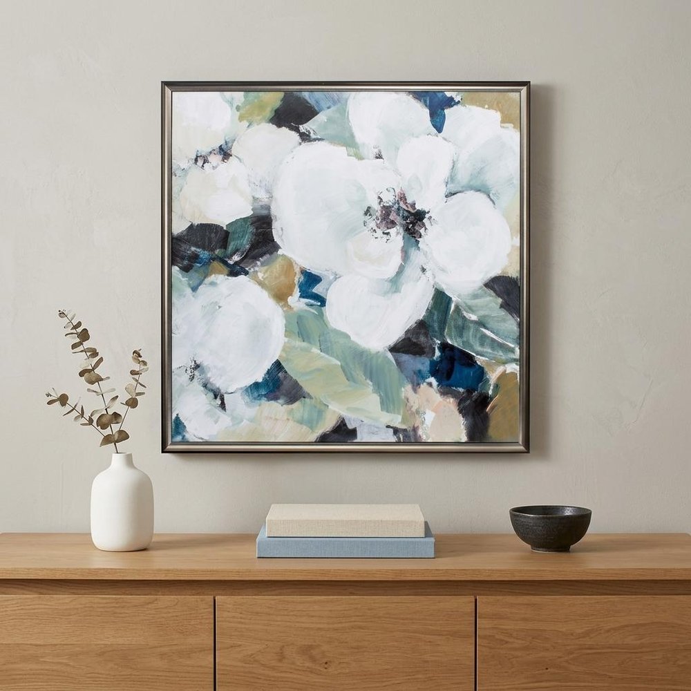 29" X 29" Brown Frame Dark Beauty Ii
