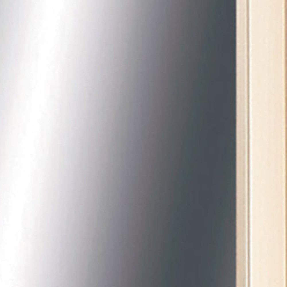 32" Champagne Gold Framed Accent Mirror