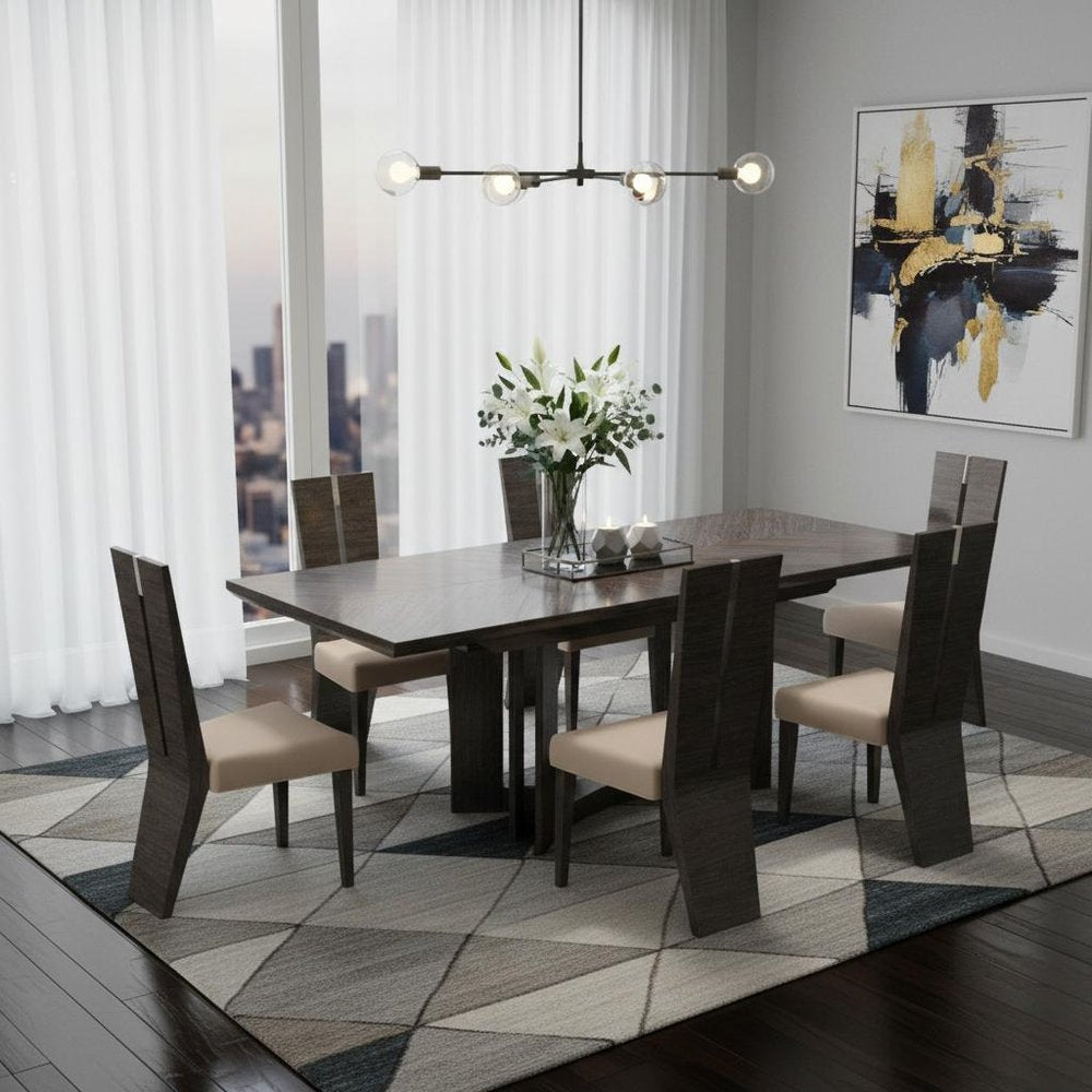 72" Gray Buffet Table with Two Doors