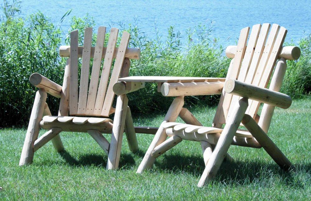 72" X 36" X 39"  Natural Wood Visa-Tete