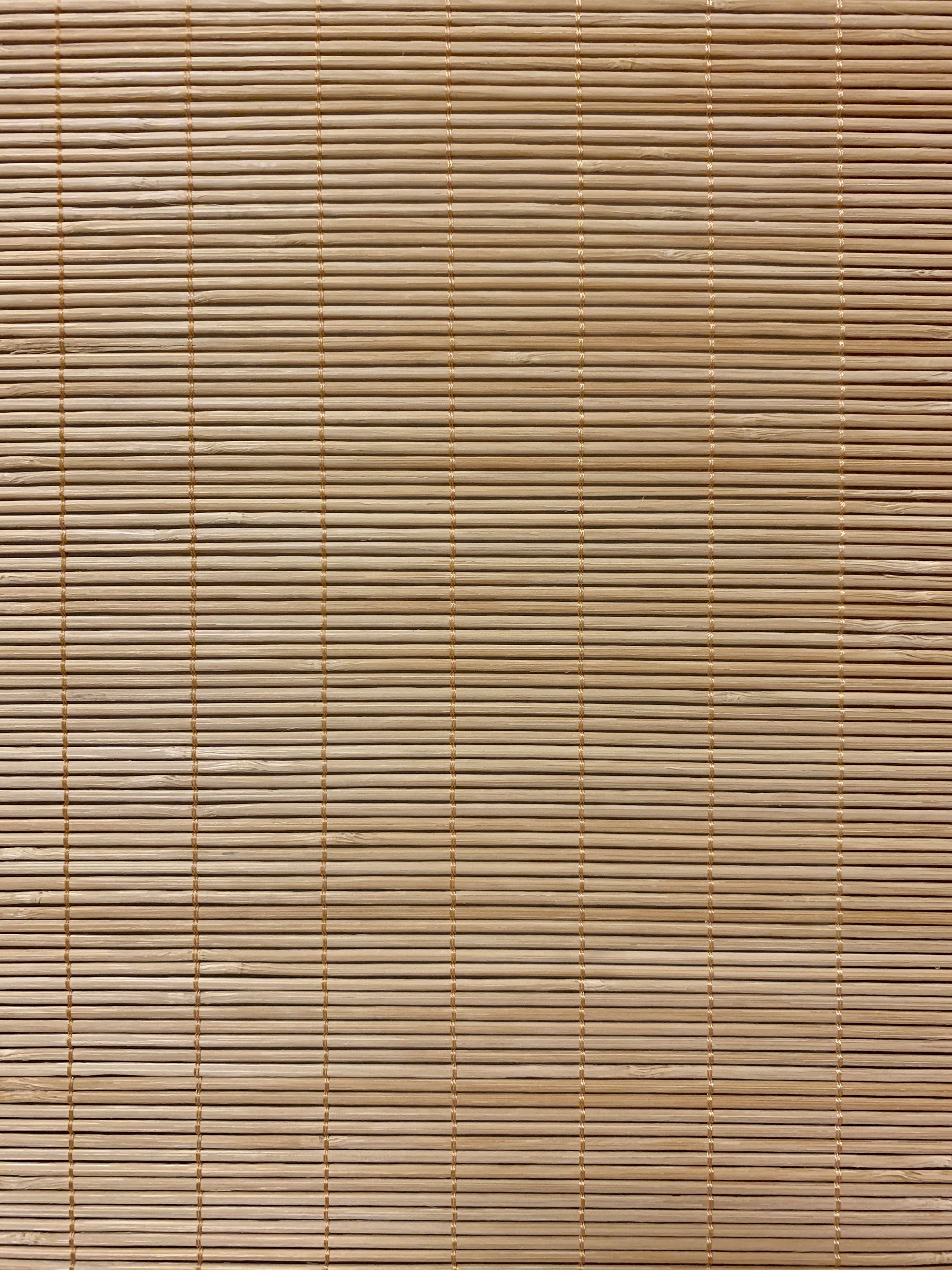 6" Light Bamboo 3 Panel Room Divider Screen