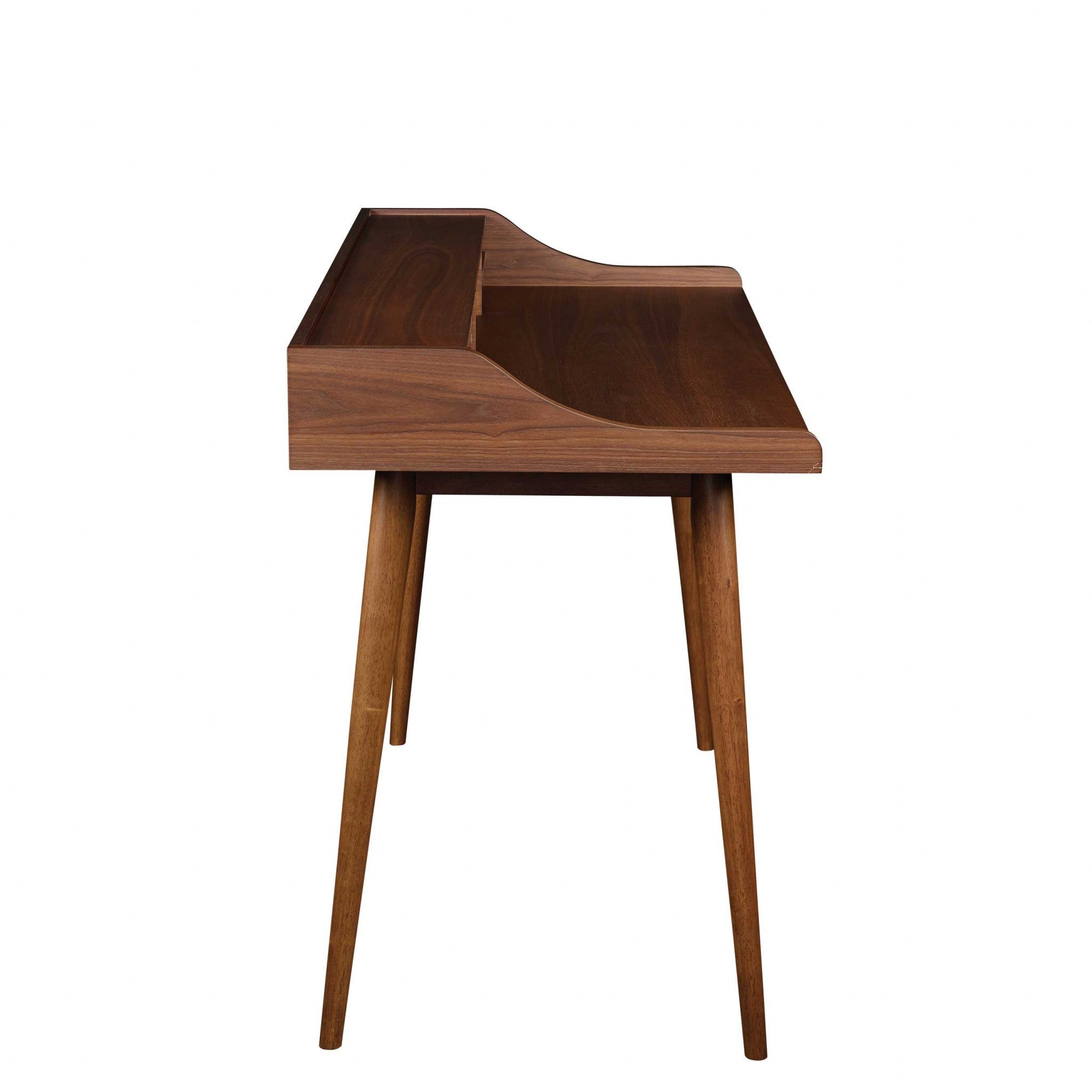 47" Brown Writing Desk